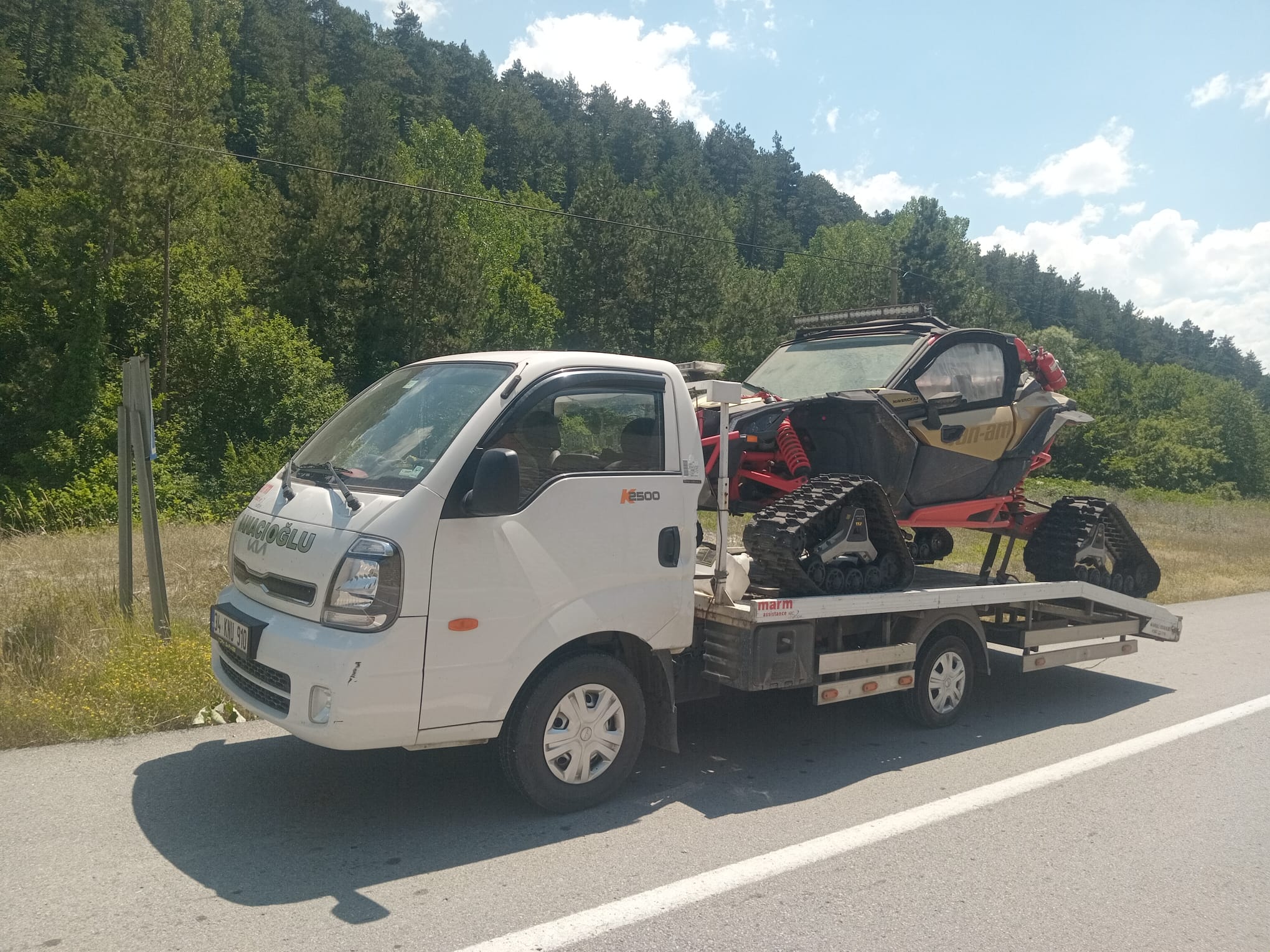 Motosiklet Kurtarma - Danacıoğlu Oto Çekici